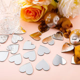 Heart-Shaped Acrylic Mirror Wall Stickers – Stylish DIY Décor for Any Space