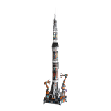 Space Rocket Building Blocks Set – Moon Exploration Shuttle Model Kit