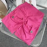 Women's High Waist Yoga Shorts with Pockets - Quick-Drying Gym & Running Shorts