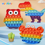Push Pop Bubble Fidget Toy - Sensory Stress Relief for Kids & Adults