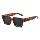 SHAUNA Retro Square Sunglasses – Trendy Tinted Shades for Men & Women