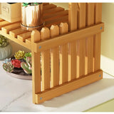 Bamboo 3-Tier Plant Stand – Indoor Flower Pot Rack & Multi-Purpose Storage Shelf