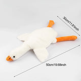 Goose Plush Pillow – 50cm Soft Stuffed Animal Toy for Kids, Girls & Home Décor