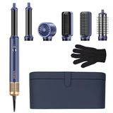 6-in-1 Professional Hair Styler – Air Wrap Curling Iron, Hot Air Brush & Hair Dryer with Infrared Heating & Anion Technology