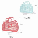 Portable Hollow Storage Basket – Large-Capacity Bathroom & Kitchen Organizer
