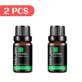 Pure Plant Extract Essential Oils Set – 10ml Bottles for Diffusers, Spa & DIY Use