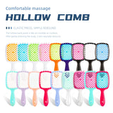 Professional Wide-Tooth Comb Set - Air Cushion Scalp Massager for Wet & Dry Hair (2-Pack)