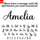 Custom Name Pendant Necklace – Personalized Stainless Steel Jewelry for Men & Women