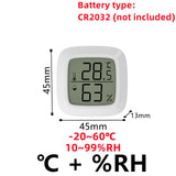 Mini Digital Indoor Thermometer Hygrometer – Accurate Temperature & Humidity Monitor with Air Comfort Indicator