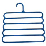 5-Tier Hair Claw Organizer – Space-Saving Plastic Storage Rack for Home & Office