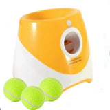 Automatic Dog Ball Launcher with Rechargeable Battery and Mini Tennis Balls