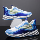 Men’s Breathable Mesh Casual Sneakers – Lightweight, Anti-Odor Lace-Up Walking Shoes