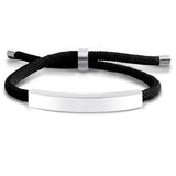 Custom Engraved Couple Bracelets - Personalized Name Braided Jewelry for Men & Women