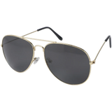 Classic Pilot Sunglasses for Men – Vintage Metal Frame UV400 Driving Shades