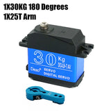 Waterproof High-Torque Digital Servo – 20KG to 35KG Metal Gear Servo with 180°/270° Rotation for RC Cars, Trucks & Planes