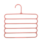 5-Tier Hair Claw Organizer – Space-Saving Plastic Storage Rack for Home & Office