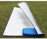Waterproof Foldable Camping Mat with Built-In Pump & Insulated Foam Layer