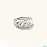 Minimalist Gold-Plated Stainless Steel Open Ring – Trendy & Elegant Jewelry for Women