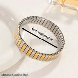 Heart-Shaped Stainless Steel Punk Cuff Bracelet for Women