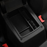 Universal Car Center Console Organizer Tray for VW Golf MK7 (2013-2017) – Black Storage Solution
