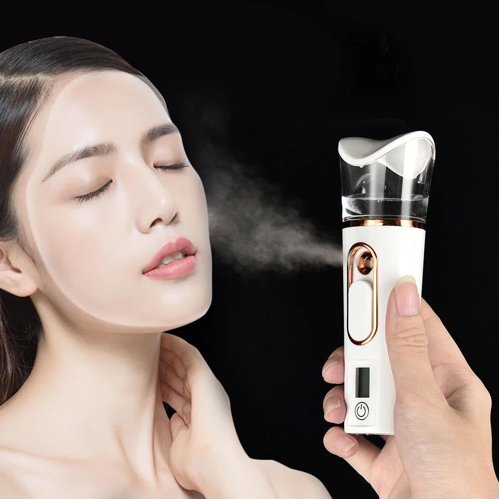 Nano Spray Hydrating Facial Sprayer – Hot & Cold Spray for Skin Moisture & Rejuvenation