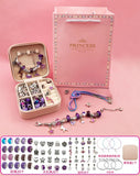 DIY Beaded Bracelet Making Kit for Girls – Jewelry Craft Set with Storage Box