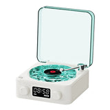 Mini Retro White Noise Bluetooth Speaker – Portable Vintage Sleep Aid with RGB Lights & Nature Sounds