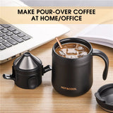 Reusable Stainless Steel Coffee Filter Basket – Eco-Friendly Permanent Filter for Drip Machines
