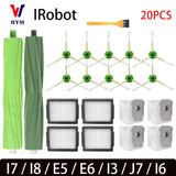 iRobot Roomba Replacement Filters & Brushes for i7, i7+, i3+, i6+, j7, E5, E6, E7 Series
