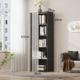 Dustproof Wardrobe & Bookshelf – High-Capacity Open Storage Cabinet for Bedroom