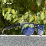 KDEAM Unisex Polarized Square Sunglasses – UV400 Anti-Blue Light Eyewear for Driving, Fishing & Computer Use