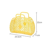 Portable Hollow Storage Basket – Large-Capacity Bathroom & Kitchen Organizer