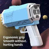 Pistola de burbujas portátil: divertido juguete para exteriores para bodas y fiestas