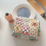 Bolsa de pañales para bebé, bolsa de pañales con estampado de dibujos animados, bolso de mano con cremallera, paquete de transporte, bolsa de almacenamiento de pañales para viajes al aire libre, bolsa de almacenamiento multifuncional