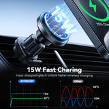 Cargador inalámbrico magnético para coche de 15 W: carga rápida y soporte seguro para iPhone