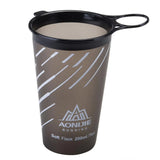 Botella de agua plegable Soft Flask de 250 ml/500 ml, paquete de hidratación sin BPA para correr, hacer senderismo y andar en bicicleta