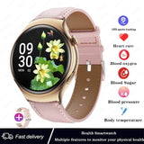 Advanced Full Steel Smartwatch with Bluetooth Calling & Health Tracking