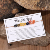 Trendy Unisex Stone Charm Bracelet – Stylish Rope Chain Jewelry