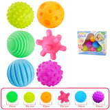 Montessori Sensory Soft Balls for Baby Development and Teething Relief