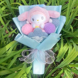 Hello Kitty Plush Bouquet - Sanrio Flower Doll Gift Set (35cm)