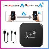 Wireless CarPlay & Android Auto Adapter - Universal Car Dongle for iPhone & Android