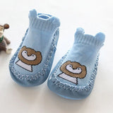 Non-Slip Baby Socks with Rubber Soles – Soft Indoor Slippers for Newborns & Toddlers