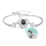 Personalized Photo Projection Bracelet – Custom Picture Jewelry Gift for Loved Ones