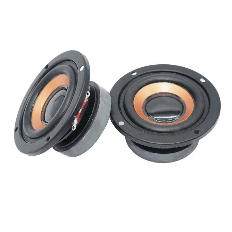 2-Pack 63mm 4 Ohm 5W Bass Subwoofer Speakers – DIY Bluetooth Speaker Upgrade