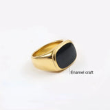 Minimalist Gold-Plated Stainless Steel Open Ring – Trendy & Elegant Jewelry for Women