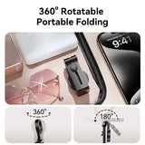 Soporte magnético para teléfono de viaje: rotación de 360° con manos libres para iPhone y Android