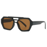 Irregular Square Sunglasses – Trendy Retro Fashion Shades for Women