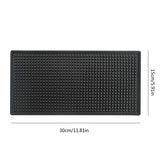 Alfombrilla de PVC impermeable para bar: antideslizante, resistente al calor y duradera para secar platos y tazas en bares y cafeterías del hogar