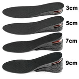 Adjustable Height Increase Insoles with Air Cushion – Invisible Elevator Shoe Inserts for Men & Women (3–9cm Lift)