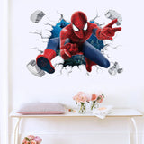 Cartoon Wall Stickers – Waterproof Peel & Stick Decals for Kids’ Rooms, Living Room & Office Decor